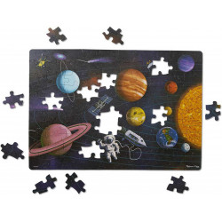 Primul meu puzzle eco din carton Spatiul - Melissa & Doug - Img 1