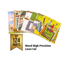 Puzzle 3D miniatura Harry Potter Quiddich Field - Img 7