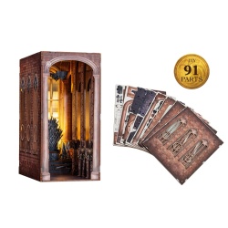 Puzzle 3D miniatura Urzeala Tronurilor Iron Throne - Img 2