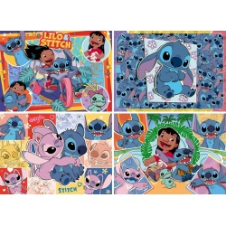 PUZZLE DISNEY STITCH 4X100 - Img 2