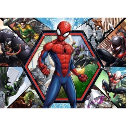 PUZZLE MARVEL SPIDER MAN 4X100 - Img 6