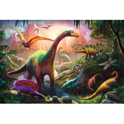 PUZZLE TREFL 100 PE TARAMUL DINOZAURILOR - Img 2