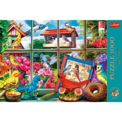 PUZZLE TREFL 1000 PREMIUM PLUS TEA TIME LUMEA PASARILOR - Img 3