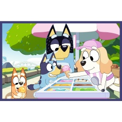 PUZZLE TREFL 2X24 BLUEY DISTRACTIE CU BLUEY - Img 3