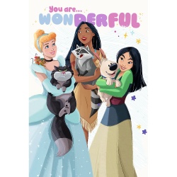 PUZZLE TREFL 30 PREMIUM PLUS KIDS DISNEY PRINCESS PRINTESE SI PRIETENIE PLUS POSTER - Img 3