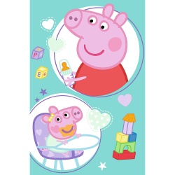 PUZZLE TREFL 30 PREMIUM PLUS KIDS PEPPA PIG ARE UN PLAN PLUS POSTER - Img 3