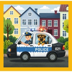 PUZZLE TREFL 3IN1 FAMILIA TREFLIK ZAMBETE VESELE - Img 4