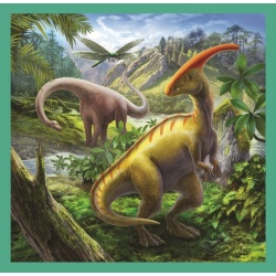 PUZZLE TREFL 3IN1 LUMEA EXTRAORDINARA A DINOZAURILOR - Img 4