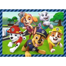 PUZZLE TREFL 4IN1 PATRULA CATELUSILOR ACTIVITATILE ZILNICE ALE ECHIPEI - Img 2