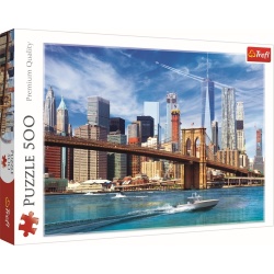 PUZZLE TREFL 500 PRIVELISTE DIN NEW YORK - Img 1