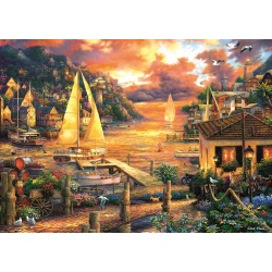 PUZZLE TREFL 6000 VANATORUL DE VISE - Img 2
