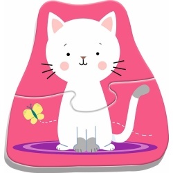 PUZZLE TREFL BABY CLASIC ANIMALE 8 PIESE - Img 6