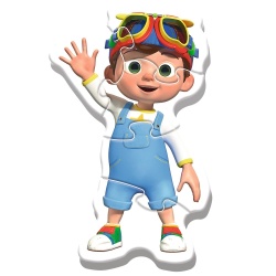 PUZZLE TREFL BABY CLASIC COCOMELON 14 PIESE - Img 2
