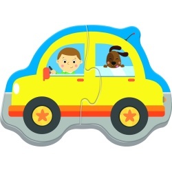 PUZZLE TREFL BABY CLASIC VEHICULE PENTRU TRANSPORT 8 PIESE - Img 3