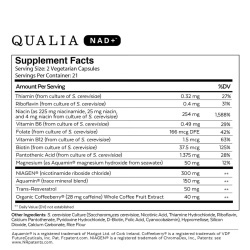 Qualia Life Sciences Qualia Nad+ Optimized Aging, Formula Pentru Cresterea Nad+ Pana La 50%, 42 Cps - Img 5