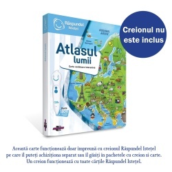 Raspundel Istetel, carte Atlasul lumii - Img 1