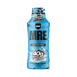 Redcone1 Mre Protein Shake, Shake Proteic Din Alimente Intregi Cu Aroma De Biscuiti Cu Crema, 414 Ml - Img 1