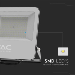REFLECTOR LED SMD 100W 185LM/W 6500K IP65 CIP SAMSUNG - NEGRU/GRI - Img 6