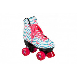 Role rookie flamingo 35.5 alb bleu roz - Img 1