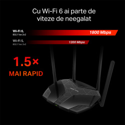 ROUTER 4 PORTURI GIGABIT WI-FI 6 AC1800 MERCUSYS - Img 11