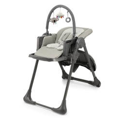 SCAUN DE MASA KINDERKRAFT TUMMIE, PLIABIL, GREY - Img 2