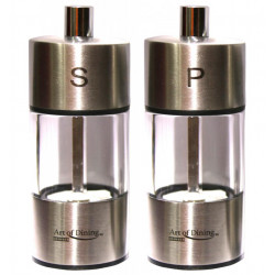 SET 2 RASNITE SARE & PIPER, INOX, 9 CM