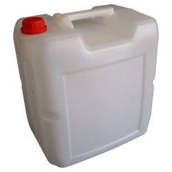 Set 6 Canistre 20L, stivuibile din plastic cu capac autosigilant