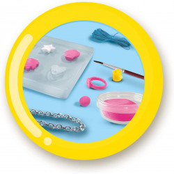 Set creativ copii - Creez bijuterii din plastilina - Img 3