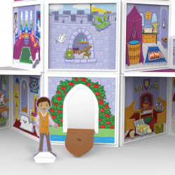 Set de joaca magnetic Castel medieval - Melissa & Doug - Img 4