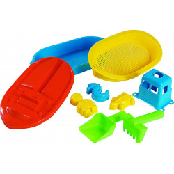 Set de vacanta Barca si accesorii pentru nisip - Img 2