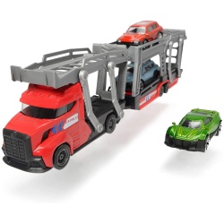 SET TRAILER 28CM CU 3 MASINUTE METALICE - ROSU - Img 2