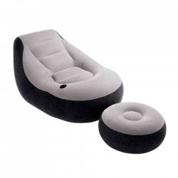 Sezlong Gonflabil cu Suport Picioare Intex 68564NP - Img 1