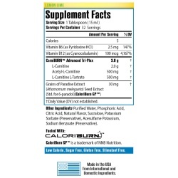 Sirenlabs L-carnitine Elite Burn, L-carnitina Lichida, Cu Aroma De Lamaie Si Lime, 480 Ml - Img 2