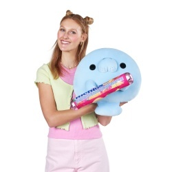 Snackles - Jucarie de plus colectibila, 35 cm, Sea Cow&Mentos (DOUGLAS) - Img 2