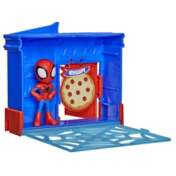 SPIDEY SI PRIETENII LUI UIMITORI MARVEL MINI SET PIZZERIA CU FIGURINA SI ACCESORII - Img 2