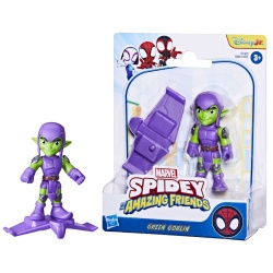 SPIDEY SI PRIETENII LUI UIMITORI MARVEL SET FIGURINA GREEN GOBLIN SI ACCESORII - Img 4