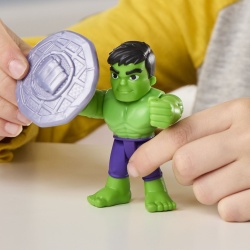 SPIDEY SI PRIETENII LUI UIMITORI MARVEL SET FIGURINA HULK SI ACCESORII - Img 5
