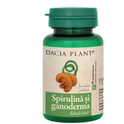 Spirulina si ganoderma 60cpr dacia plant