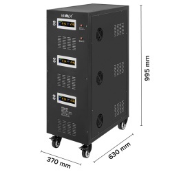 STABILIZATOR SERVOMOTOR TRIFAZAT 60KVA PROAVR-60K KEMOT - Img 8