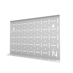 Stand podea mobil/fix NM 55-86" 76kg alb - Img 4