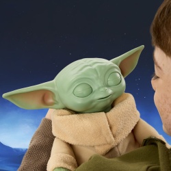 STAR WARS MADALORIAN SI GROGU FIGURINA INTERACTIVA ACTION BUDDY GROGU CU SUNETE 25CM - Img 7