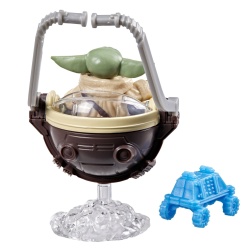STAR WARS MANDALORIAN SI GROGU ACTION VERSE SET FIGURINA GROGU SI ACCESORII - Img 3