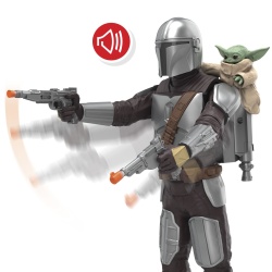 STAR WARS MANDALORIAN SI GROGU SET VANATORUL DE RECOMPENSE FIGURINA CU SUNETE - Img 9