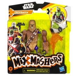 STAR WARS MIX MASHERS SET FIGURINA CHEWBACCA 12CM SI ACCESORII - Img 1
