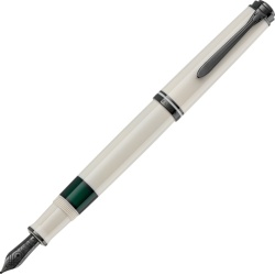 STILOU SOUVERAN M670 EDITIE SPECIALA WARM GREY, PENITA F AUR 14K, ACCESORII PLACATE NEGRE, CORP GRI, CUTIE CADOU