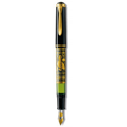 Stilou toledo m700 b,penita aur 18k,gravat manual,accesorii placate cu aur