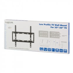 SUPORT de perete LOGILINK, pt 1 TV/monitor plat, diag. max 55 inch, fix, max 40 Kg, "BP0011" - Img 3