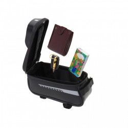 Suport Telefon IMPERMEABIL tip Geanta, montaj pe Motocicleta sau Bicicleta - Img 9