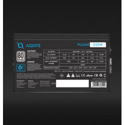 Sursa Aqirys Pulsar 550W 80+ White cert - Img 4