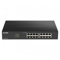 SWITCH D-LINK SMART 16 porturi Gigabit carcasa metalica, rackabil, "DGS-1100-16V2" (include timbru verde 1.5 lei)